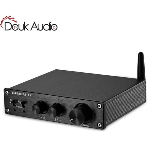 2019 Nobsound HiFi Bluetooth 5.0 Digital Amplifier Stereo Home Audio 200W With Treble&Bass Control