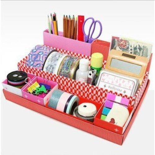 Free shipping desktop storage box stationery box for pen storage book and pen box in box