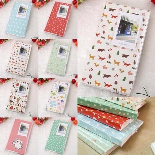 84 Pockets 1Pcs Mini Film Instax Polaroid Album Photo Storage Case Fashion Home Family Friends Saving Memory Souvenir