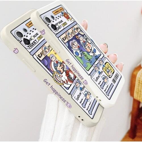Aerospace Girl Phone Case For Xiaomi Mi 11 10T 10T Pro 10 S lite Ultra 9T 9 8 Note 10 Pro Poco F3 F2pro X2 Silicone Cover