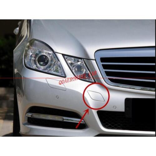 QDAEROHIVE front Bumper Trailer Cover Tow Bracket Cover Bumper Tow Hook Cover Cap for Mercedes Benz W212 E200 E260 E300