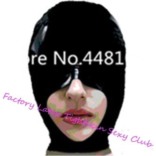 Latex Mask Rubber Hood for Party Wear Catsuit Uniqu unisex fetish cosplay mask sexy michael myers mask custom made
