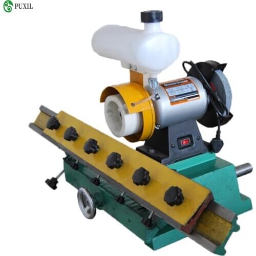 Bench straight edge grinder machine MF206 straight blade woodworking knife sharpening machine 220V 0.56KW/0.7KW