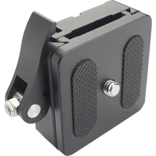 Upgrade Quick Release Plate Clamp Mount Plate Board w 1/4 Screw for Camera Monitor Fill Light Stabilizer Tripod Adapter