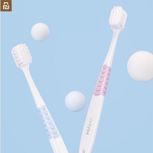 Original YMYM Wide head toothbrush 0.1mm soft hair High-density powerful efficient cleaning Dental Care for Smart Home