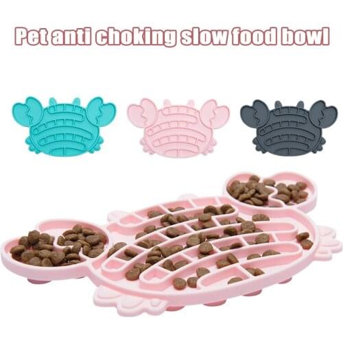 Silicone Dog Lick Mat with Sunction Cup Washing Distraction Device Pet Slow Food Eating Feeding Trainer
