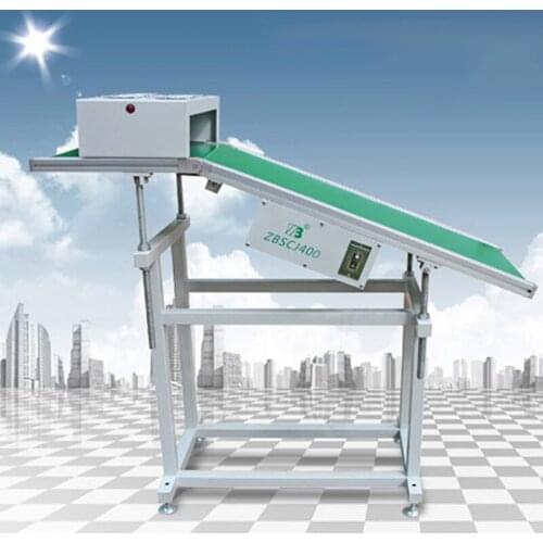 220V50HZ Wave Welding Output Docking Lower Plate Machine With Cooling Fan Conveying Transmission Track Material Aluminum Alloy