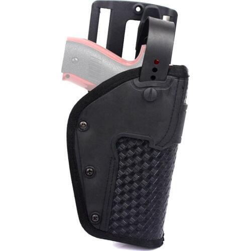 TTGTACTICAL Basketweave Duty Holster, Universal Gun Holster Right Hand, Fits All Medium/Large Handgun
