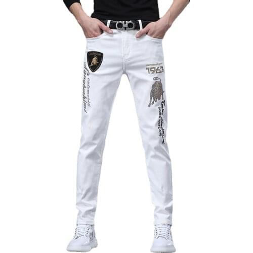 Джинсы стрейч для мужчин VIYUGUO China At AliExpress