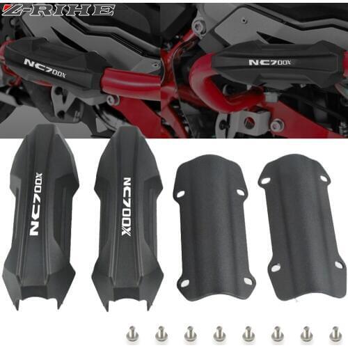 Motorcycle Crash Bar Bumper Engine Guard Protector Decorative Block 25mm For HONDA NC750X NC750S NC700X NC750 NC700 NC750 S X