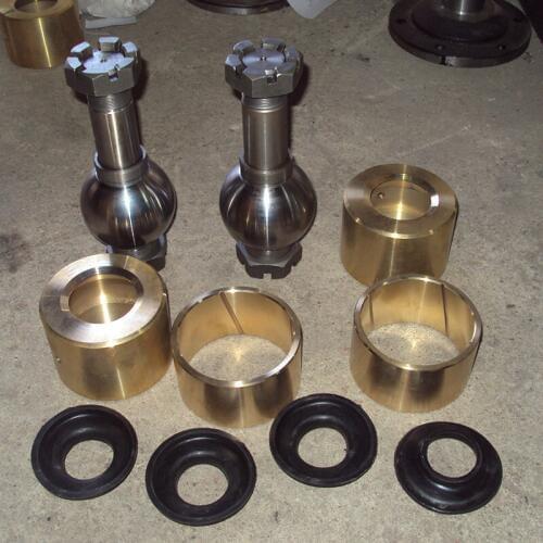 Crane accessories Balance beam copper sleeve Ball head Dust cover 102 spherical copper sleeve