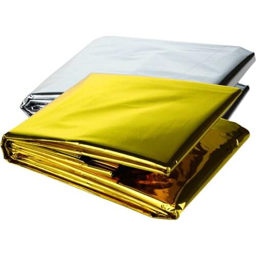 Emergency Blanket Outdoor Life-saving Sleeping Bag 160*210CM Special for Sportsmen Climbers moisture-proof wind-proof durable