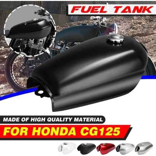 9L 2.4Gal Motorcycle Gas Tank Cafe Racer Vintage Fuel Tank with Cap Switch For Honda CG125 CG125S CG250