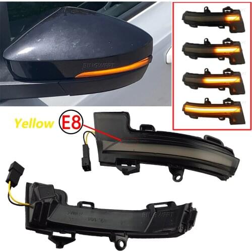 Dynamic LED Turn Signal Blinker for Skoda Octavia 3 Mk3 III A7 5E for VW T-roc Troc T-cross 2014 2015 2017 2018 2019 2020 Light
