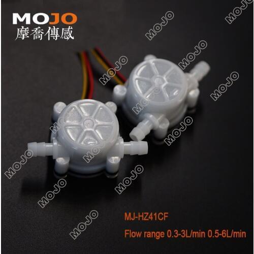 Water Flow Sensor MJ-HZ41CF 0.3-3L/min Switch Meter Flowmeter Counter Sensor Water Control G1/4"