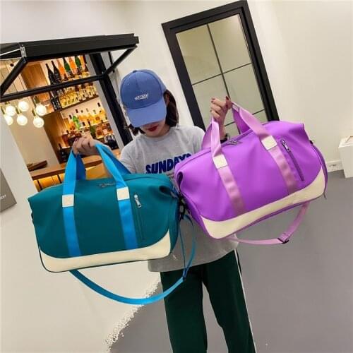 Fashion Womens Sports Bag Travel Bag Luggage Duffle Bag Suitcases Handbags Weekend Bag Summer Beach Bag For Women Sac De Voyage