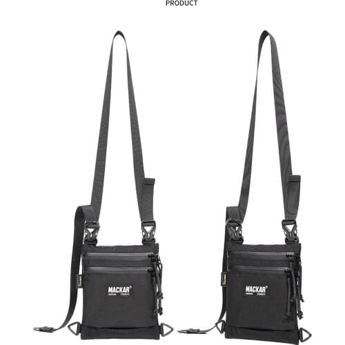 Mens Backpack Mackar Sling Cordura Bag Shoulderbag Waterproof Techwear Streetwear Accessories