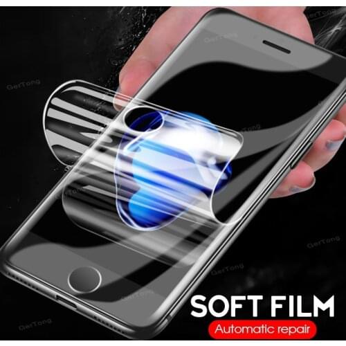 Soft Hydrogel Film Screen Protector For iPhone 7 8 Plus 6 6S Plus SE 2020 Full Cover Protective Film For iPhone 7Plus 8Plus 6 S