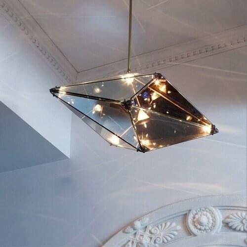 Nordic led crystal luminaire chandelier lustre suspension pendant lights led wall moon lamp living room lights dining rooom