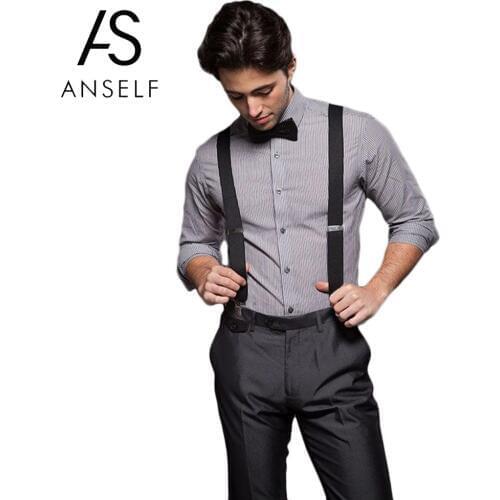 Colorful Suspender Adjustable Brace Clip-on Adjustable Unisex Men Women Pants Braces Straps Fully Elastic Y-back Suspender Belt