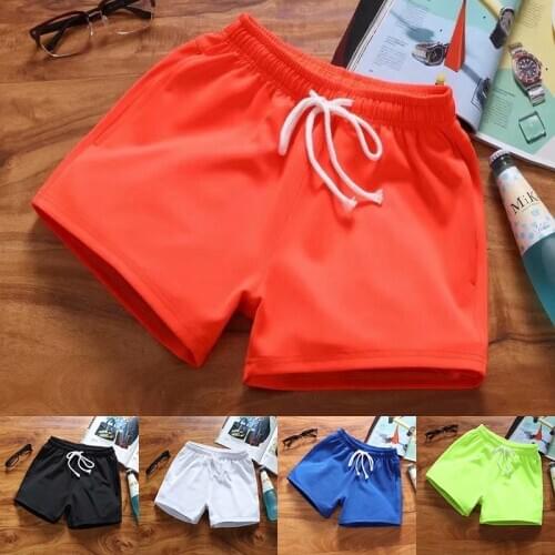 2020 New Summer Womens Shorts Casual jogging Solid Color Run Shorts Female Fashion Streetwear Hip Hop High Waist Short Women