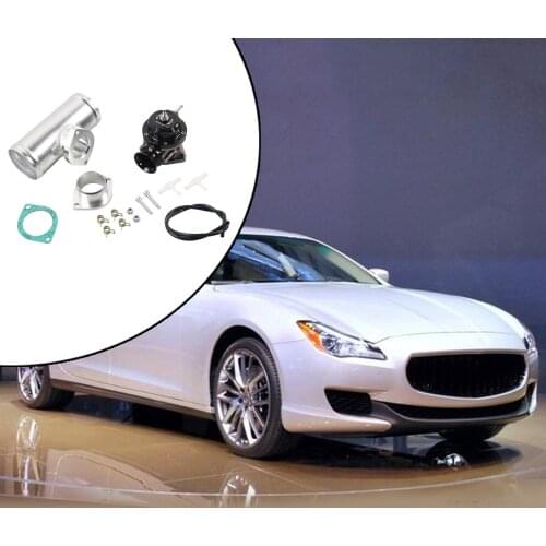 Turbo Blow Off Valve with Adapter Replacement Parts Engine Valves Parts Universal for Car Recirculating Dump Valve Kit