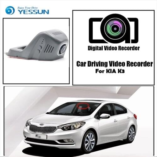 YESSUN for KIA K3 Car Driving Video Recorder Wifi DVR Mini Camera Novatek 96658 FHD 1080P Dash Cam Night Vision