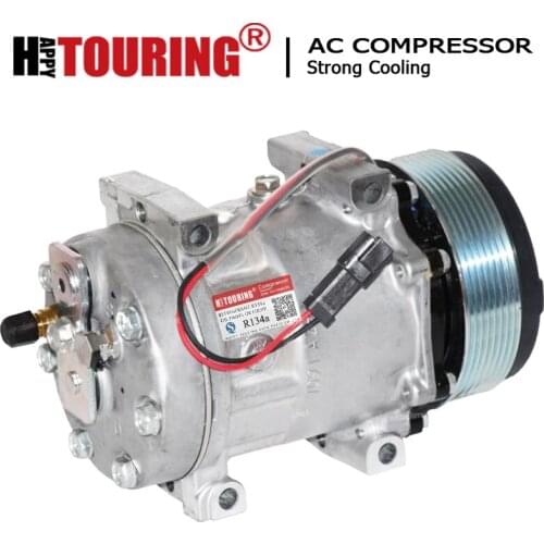Car Air AC A/C Compressor for Caterpillar Bagger Sanden 4021 2992212 3004277 3952123 299-2212 300-4277 395-2123