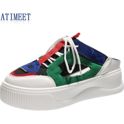 Womens Outdoor Slippers Summer Shoes 2021 New Korean Version Of The Heightened Fashion Lazy Platform Sandals And Slippers