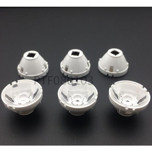 100pcs 15 Degree 21mm Reflector Collimator LED Lens For Cree T6 U2 XML XM-L LED