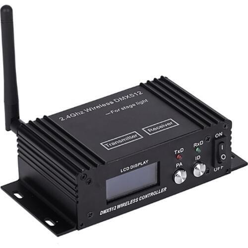 2.4G DMX 512 Wireless Contoller Standard DMX Signal Transceiver Receiver 400M WiFi Distance For Stage Light DJ Lamp Club Lights