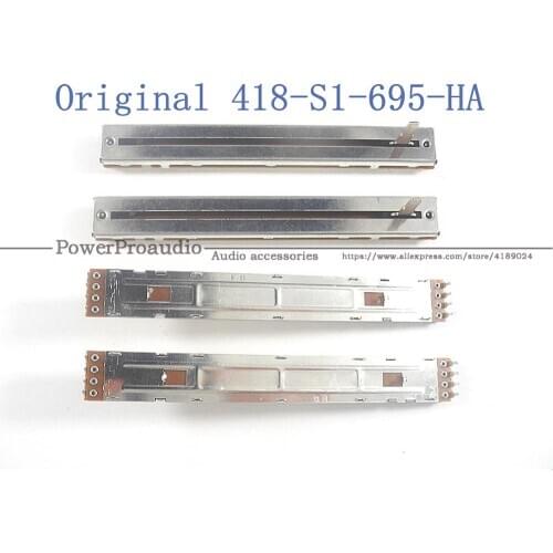4pcs Original Slide Pitch Tempo VR Fader 418-S1-695-HA For Pioneer DDJ-SX DDJ-SX2 DDJ-RX 10KM3X2