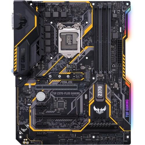 Full new,ASUS TUF Z370-PLUS GAMING Z370 Motherboard Socket LGA 1151 i7 i5 i3 DDR4 PCI-E 3.0 SATA3