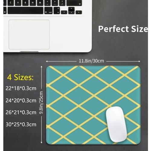 Diego Mouse Pad DIY Print Cushion Steel Ball Run Golden Experience Bizarre Adventure Brando Patterns Geometric
