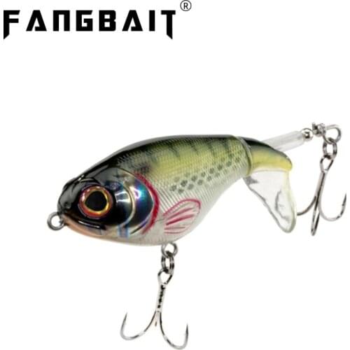 Fangbait prop lures 75mm 17g Pencil lure Topwater spinner Fishing lures 2021 bass whopper plopper trolling pesca whopper plopper