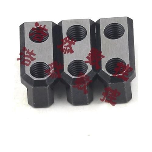 Hydraulic Hydraulic Three-Prong Chuck Claw Soft Claw Raw Claw Valve Block Connection Block T-Slider Chuck Accessories