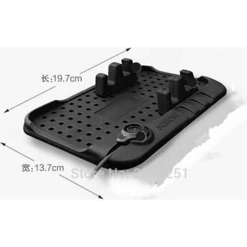 Multi-functional Car Navigation Mobile Phone Anti-Slip Mat USB Charger for Benz key w204 w211 accessories gla usb Accessories