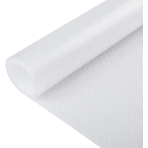 Non Slip Water,Poof Shelf Liner Cabinet Liner Durable Mat for Kitchen Shelf Drawer 17.7 x 177 Inches,Clear