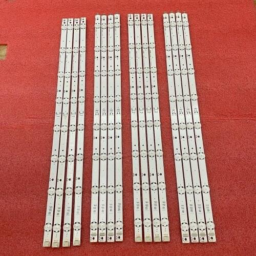 New 16pcs/set LED backlight strip for 55inch TV 6916L-2647A 2648A 2649A 2650A 55 V17 UNB 2647 2648 2649 2650 REV0.3 1