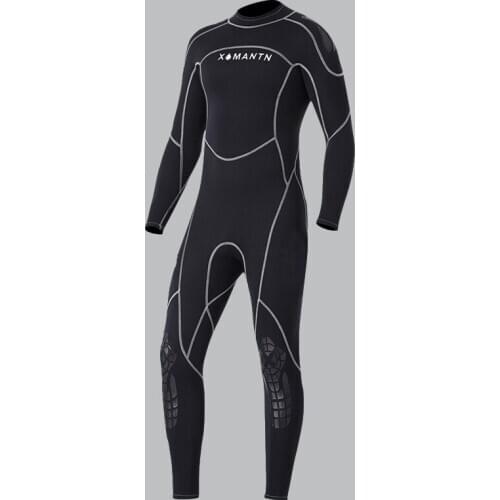 New Scuba Diving Wetsuit Men Swimsuit Full Bodysuit 3mm Diving Suits Neoprene Surf Suit Winter Swimwear jellyfish scratch proof