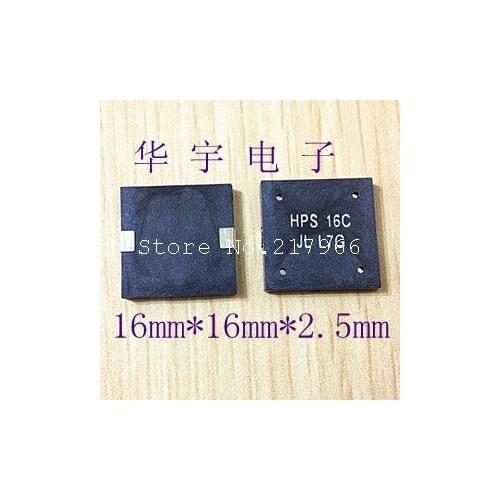 HPS 16C JL L7G1625 passive SMD SMD piezoelectric buzzer 16mm * 16mm * 2.5mm