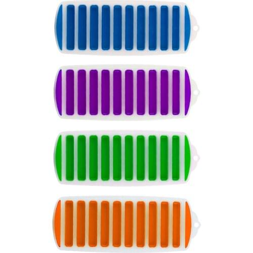 Cookies Candy Bakeware Tools 10 Lattices Chocolate Silicone Mold Baking Tools Food Mold Finger Chocolate Maker Kitchen Tools