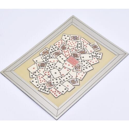 Frame Up visual card Flip Magic Tricks Stage Close Up Magia Mixed Up Card Frame Magie Illusion Gimmick Props Prediction Magica