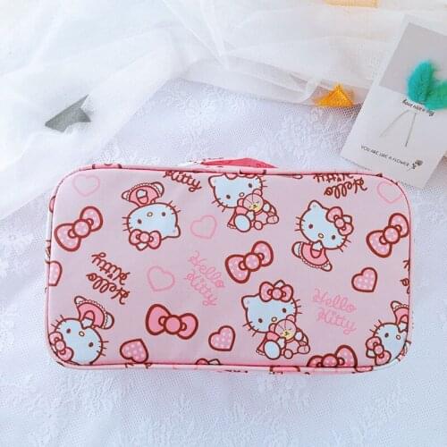 Sanrio Hello Kitty Travel Storage Bag My Melody Storage Bag Panties Underwear Storage Bag Girl Boy Handbag