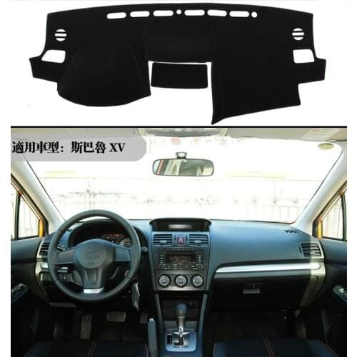 Car Inner Auto Dashboard Cover Dashmat Pad Carpet Sun Shade Dash Board Cover For subaru Forester 2013 2015 2016 XV 2010-2018