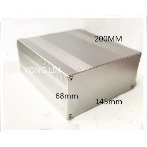 1piece Aluminum box 145*68-200mm/a lot aluminium electronic box enclosure/Amplifier shell