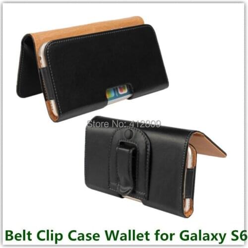 1PCS Drop Shipping Belt Clip Pouch Boss Case for Samsung Galaxy S6 G9200 Cellphone Bags