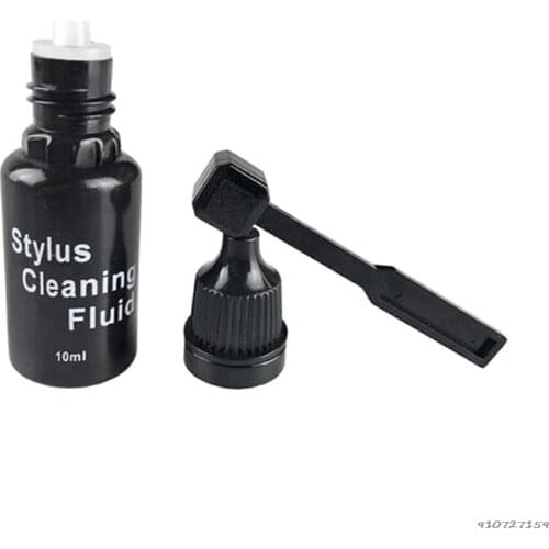 10ml Vinyl Records Cleaning Fluid with Needle Cleaner Brush LP Phonograph Record Turntables Cleaning wholesales