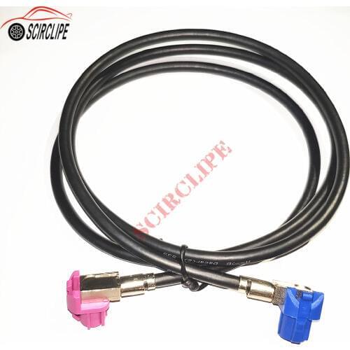 Car LVDS Video Line for Benz NBT EVO System Fakra HSD Z Female RA NBT Video 535 NTG4.5 Cable for Mercedes Benz AUDI BMW VW