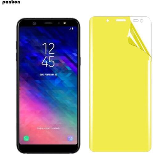 3D screen protector for Samsung galaxy A7 2018 A6 Plus A5 2016 A3 2017 A8000 hydrogel film Screen guard gel protective film